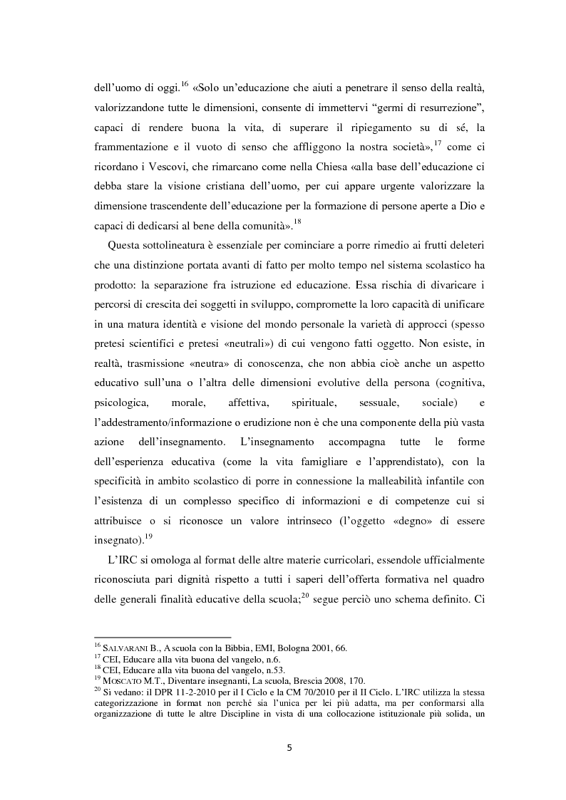 Anteprima della tesi: «Il segno di Giona» (Mt 12,39-40). Da Pinocchio a Paolo di Tarso: una simbolica della resurrezione in declinazione didattica., Pagina 6