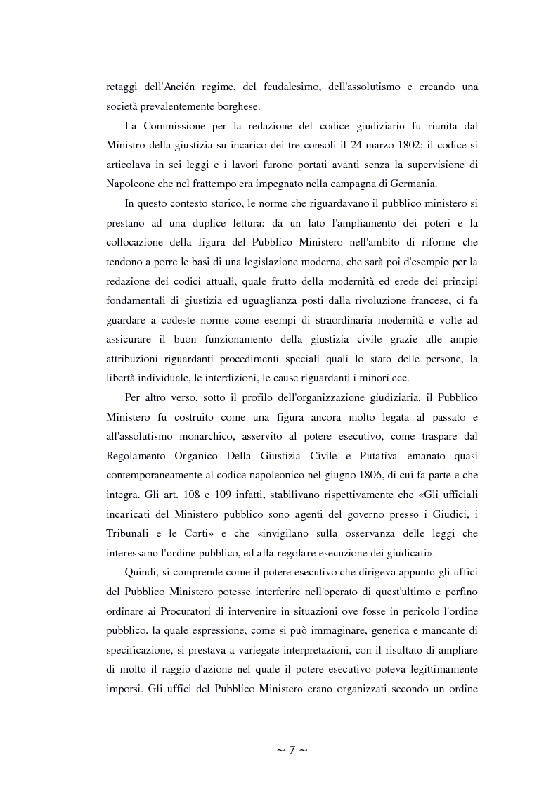 Estratto dalla tesi: Il Pubblico Ministero nel Processo Civile
