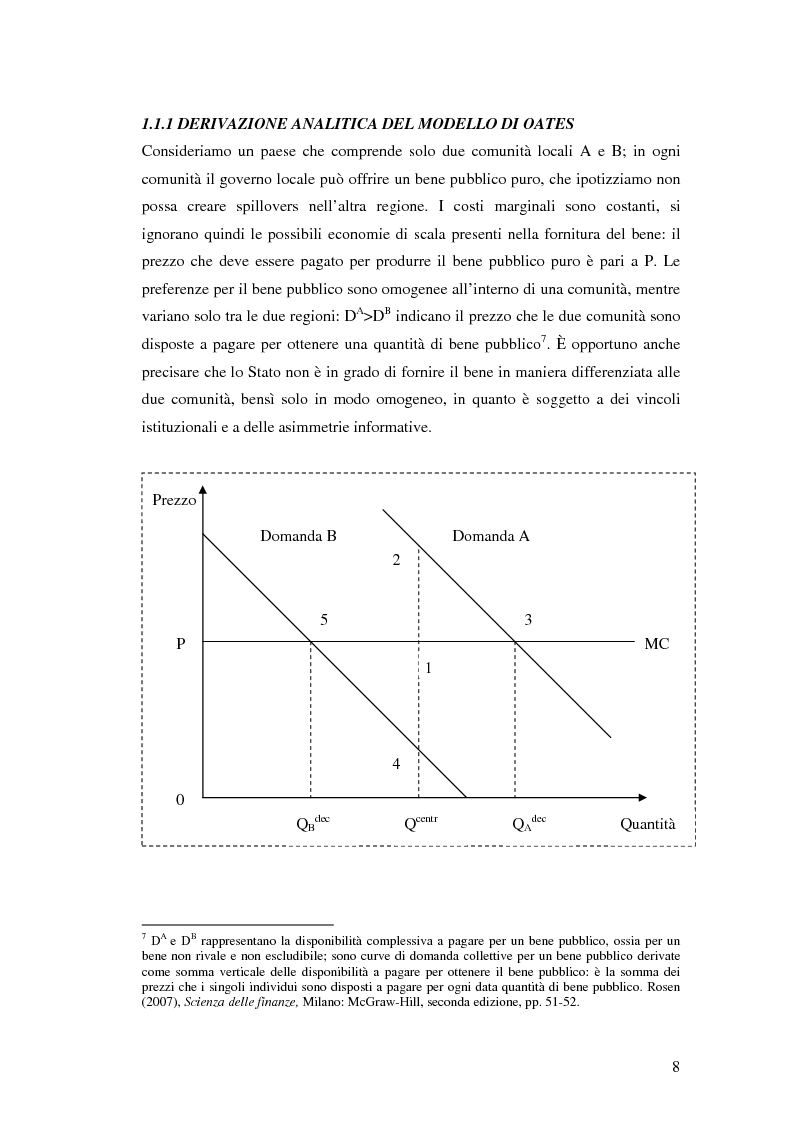 Anteprima della tesi: Il federalismo fiscale e la corruzione, Pagina 5