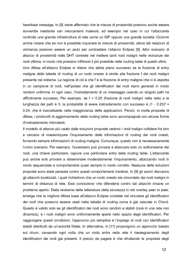 Anteprima della tesi: Identificazione e Difesa contro l'Attacco Eclipse al Protocollo Chord, Pagina 7