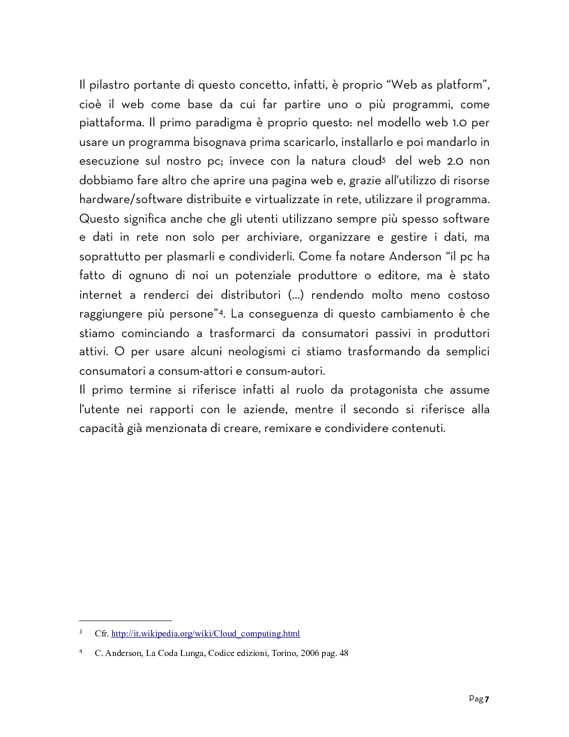 Anteprima della tesi: I social network di nicchia, Pagina 3