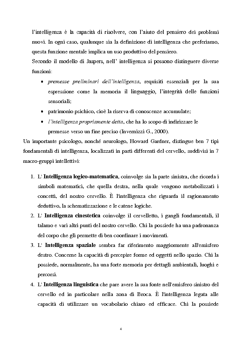 Anteprima della tesi: Dalla legge 180 ad oggi: successi e fallimenti dell’intervento riabilitativo nella cura della malattia mentale, Pagina 5
