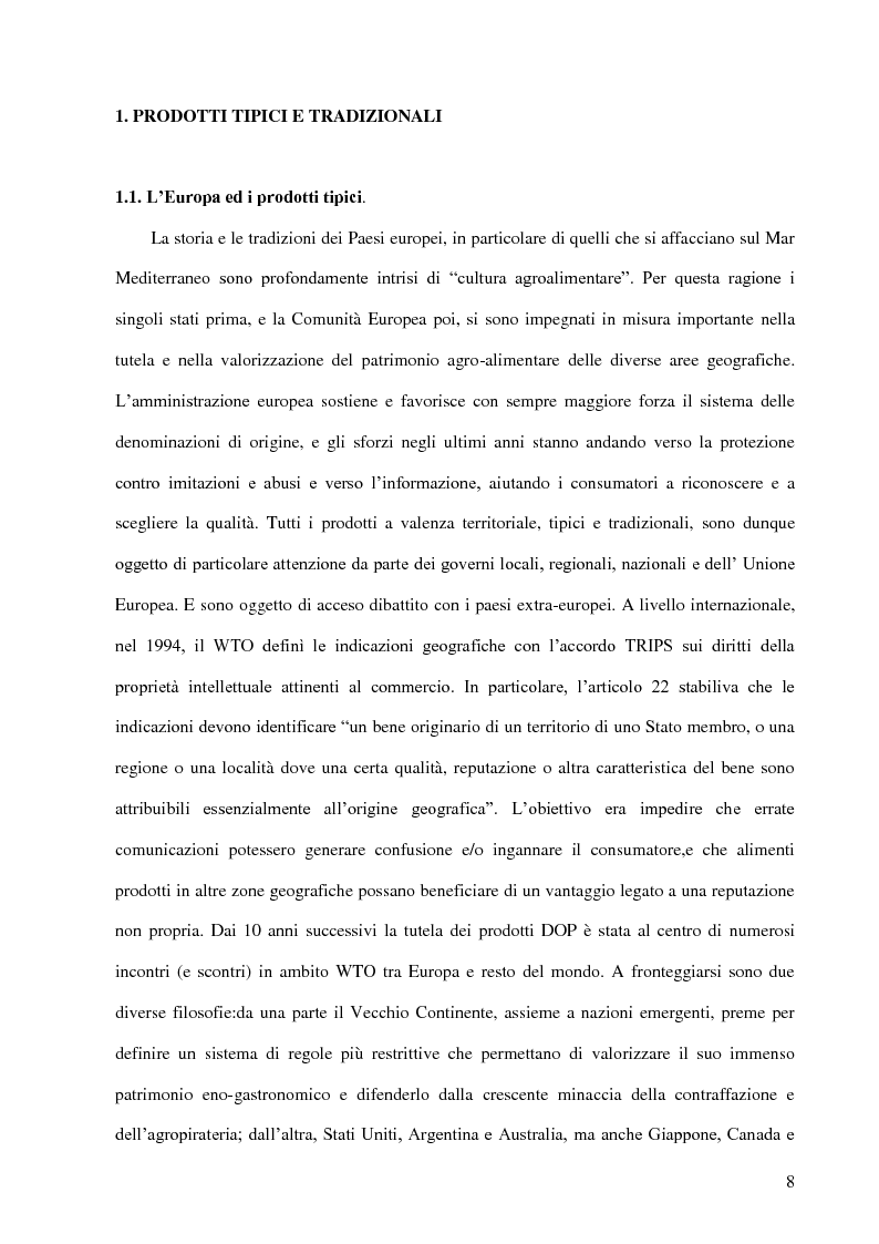 Anteprima della tesi: I formaggi tipici e tradizionali della Regione Puglia, Pagina 6