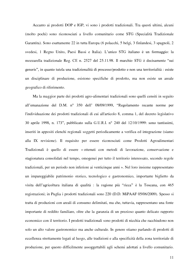 Anteprima della tesi: I formaggi tipici e tradizionali della Regione Puglia, Pagina 9