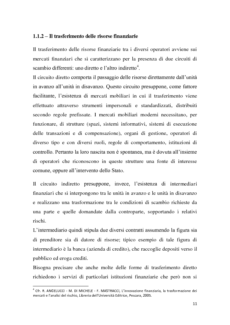 Anteprima della tesi: Il credit crunch nei periodi di crisi finanziaria, Pagina 5