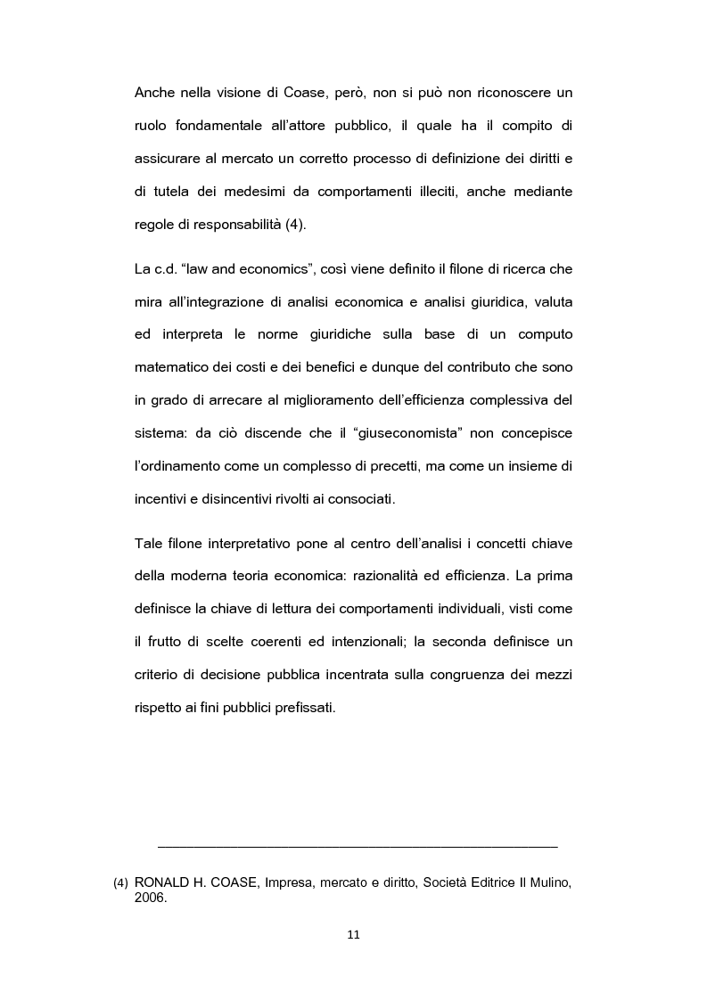 Anteprima della tesi: Analisi economica della responsabilità precontrattuale, Pagina 5