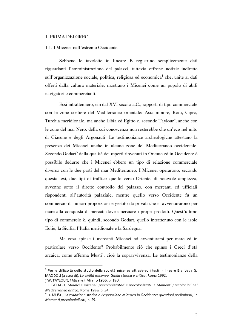 Anteprima della tesi: La conoscenza dell'Atlantico settentrionale: dai Micenei a Pitea, Pagina 4