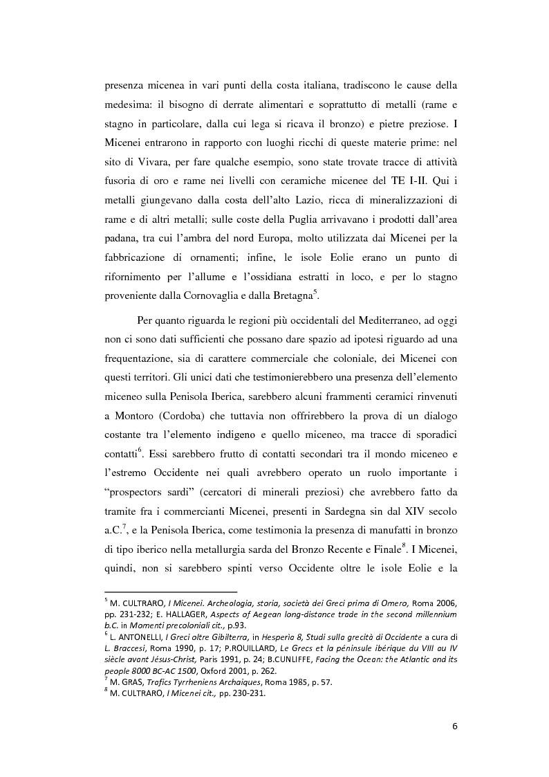 Anteprima della tesi: La conoscenza dell'Atlantico settentrionale: dai Micenei a Pitea, Pagina 5