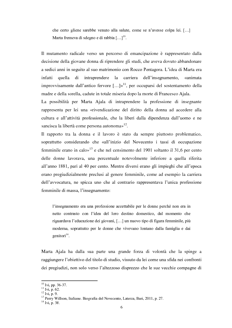 Anteprima della tesi: Le figure femminili nei romanzi di Luigi Pirandello, Pagina 7