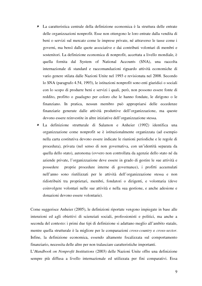 Anteprima della tesi: Lo sport per lo sviluppo. Organizzazioni nonprofit e Responsabilità Sociale d'Impresa a confronto., Pagina 6