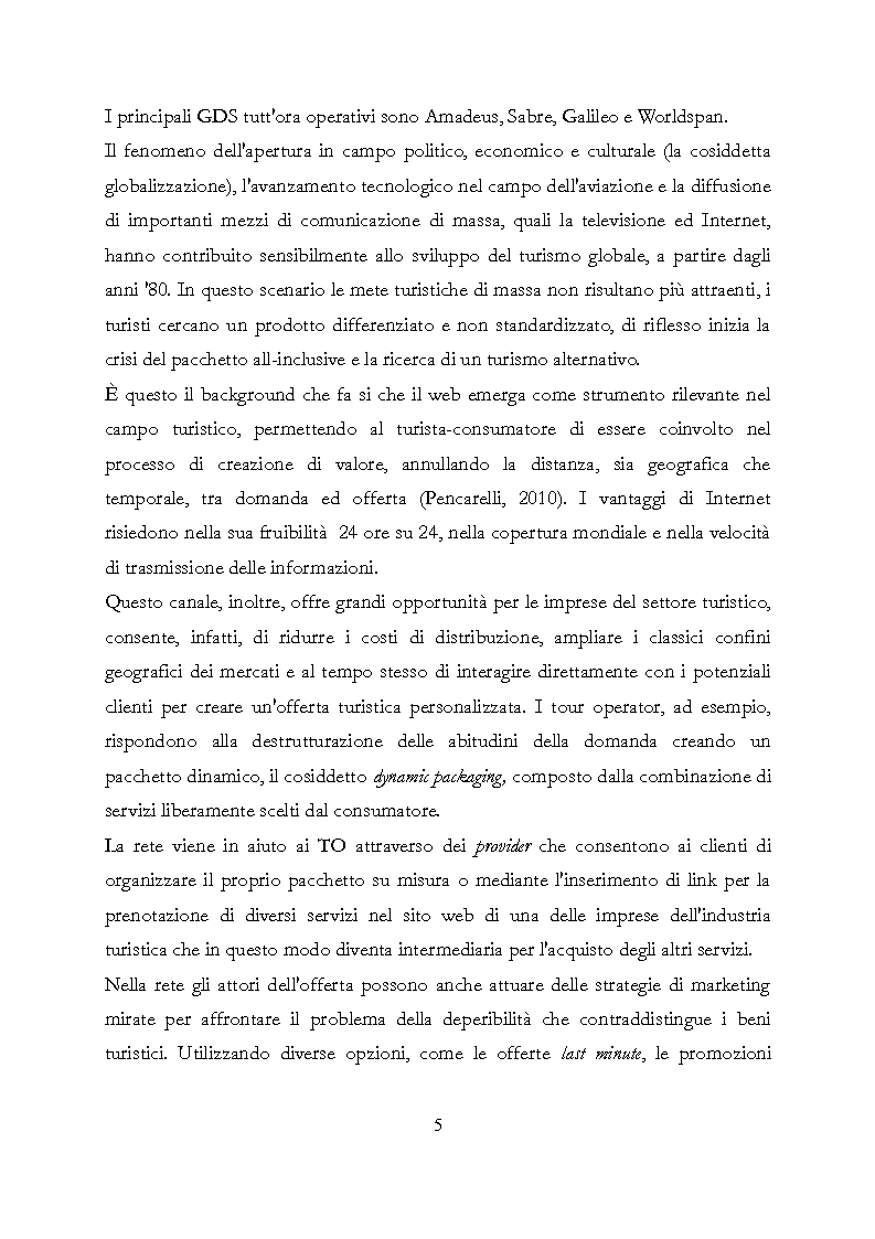 Anteprima della tesi: Il ruolo dei travel blog nel processo di scelta della destinazione e dei servizi turistici, Pagina 4