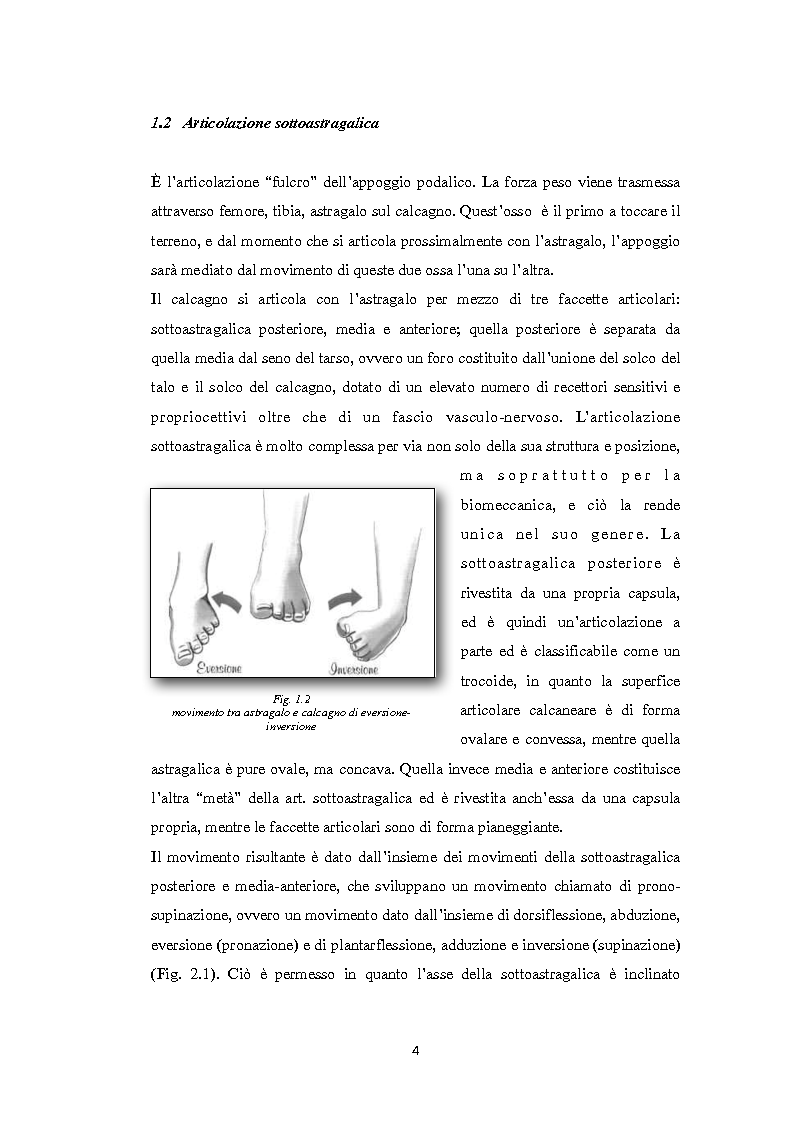 Anteprima della tesi: Il giocatore di rugby nel ruolo degli avanti: studio sperimentale sull’interazione tra piede, scarpa e terreno nel movimento di traslazione antero-posteriore, Pagina 6