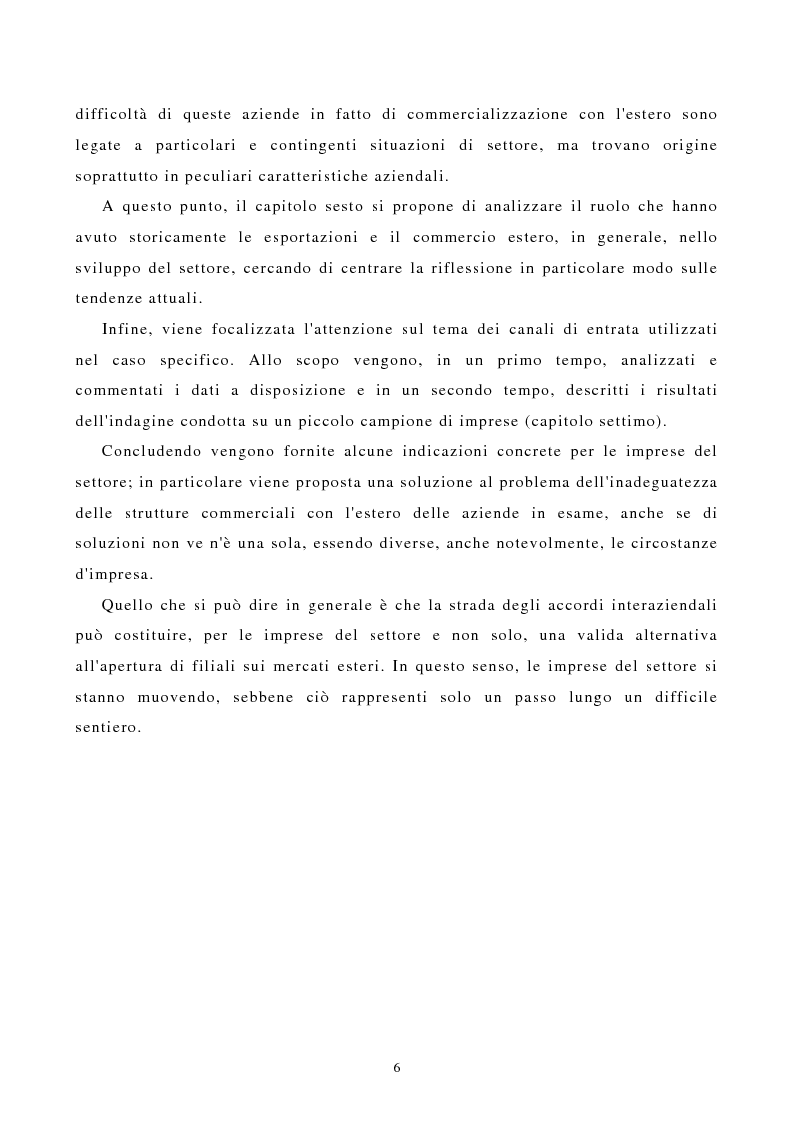Anteprima della tesi: I canali di entrata sui mercati esteri per i beni industriali: analisi del caso delle macchine utensili in Italia, Pagina 2