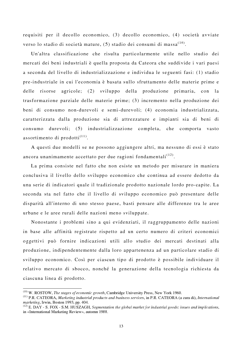 Anteprima della tesi: I canali di entrata sui mercati esteri per i beni industriali: analisi del caso delle macchine utensili in Italia, Pagina 9