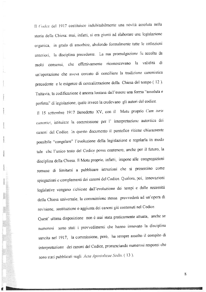 Anteprima della tesi: La disciplina canonica del Battesimo nel Codice latino e nel Codice orientale, Pagina 6