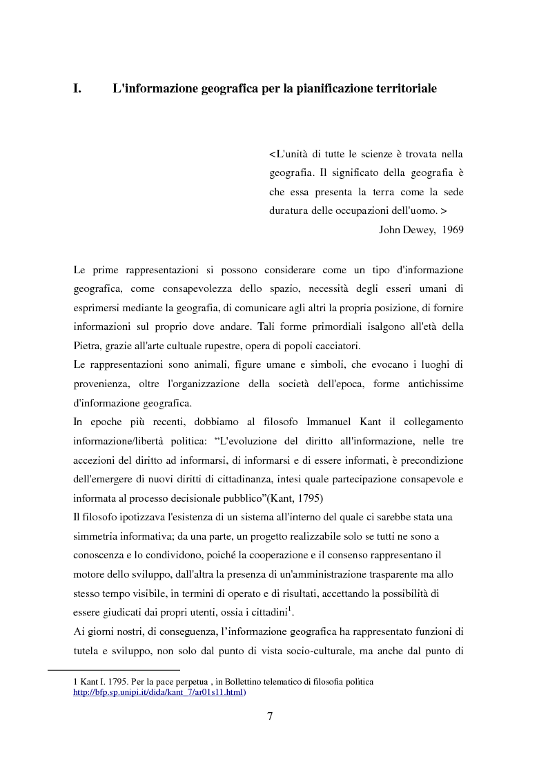 Anteprima della tesi: Realizzare un WebGIS per la valorizzazione del territorio e la fruizione dell'informazione culturale: il caso studio Enea Tour, Pagina 7