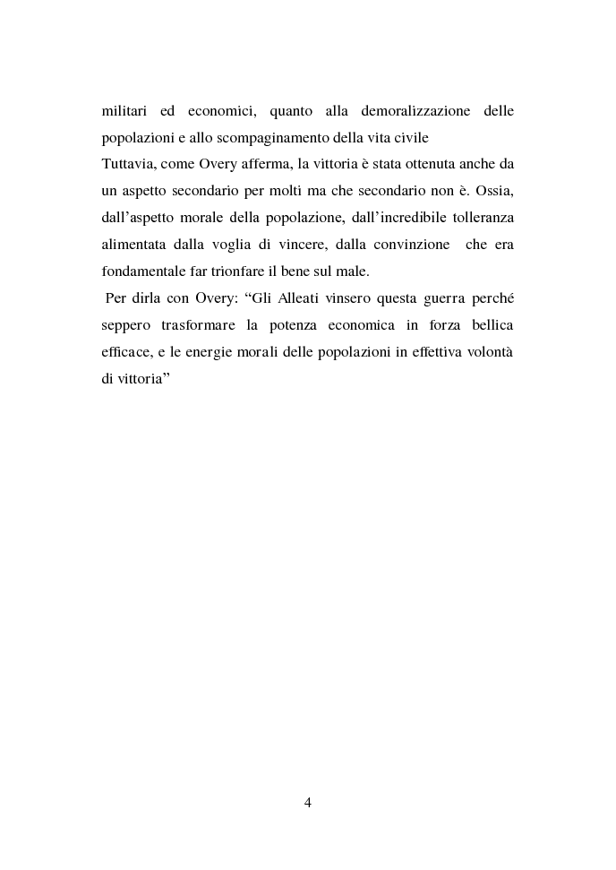Anteprima della tesi: I motivi economici della prevalenza alleata nella seconda guerra mondiale, Pagina 5