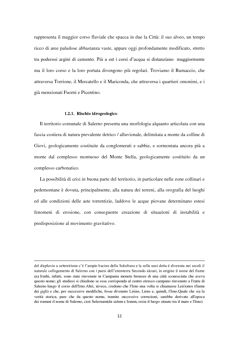 Anteprima della tesi: La città di Salerno: trasformazioni urbane e topophilia. Un’indagine quali-quantitativa, Pagina 8