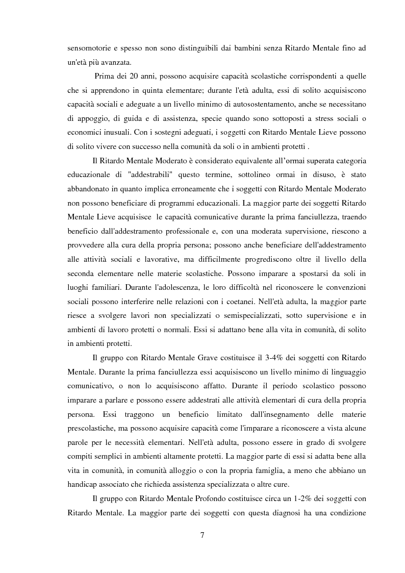 Anteprima della tesi: Didattica speciale e tecnologie informatiche: Utilizzo di software dedicati ai bambini con ritardo cognitivo lieve., Pagina 5