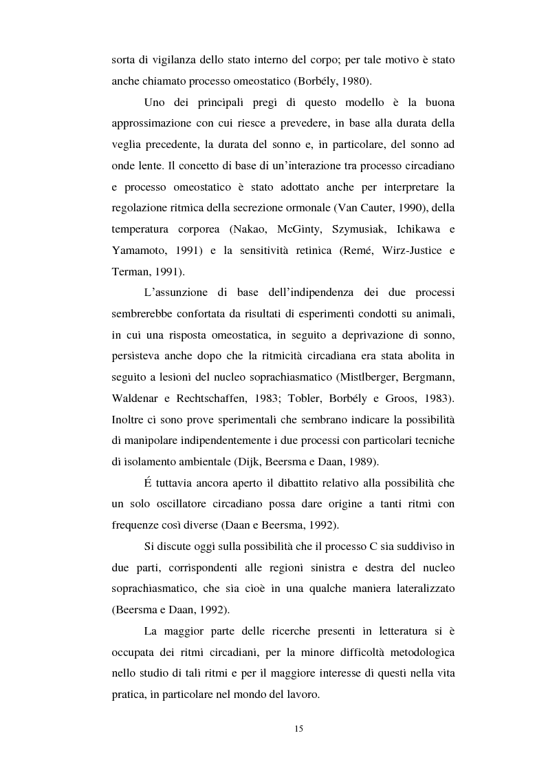 Anteprima della tesi: Attivazione mnestica nelle fasi di passaggio veglia-sonno, sonno-veglia, Pagina 13