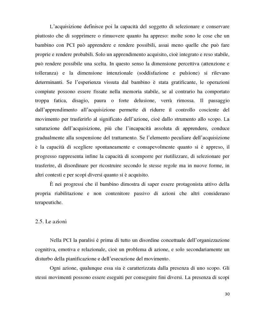 Anteprima della tesi: Abilitazione motoria di una bambina affetta da tetraparesi spastica, Pagina 9