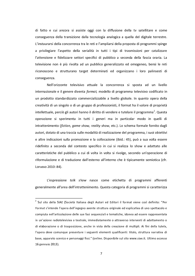 Anteprima della tesi: Una stagione di talk: analisi dei programmi di approfondimento politico durante la campagna elettorale del 2013, Pagina 6
