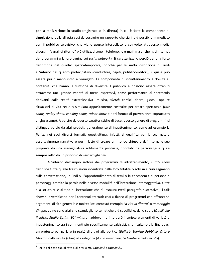 Anteprima della tesi: Una stagione di talk: analisi dei programmi di approfondimento politico durante la campagna elettorale del 2013, Pagina 7