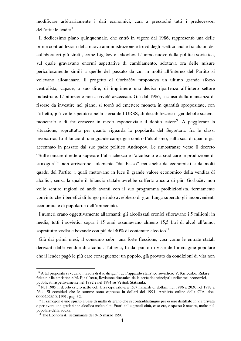 Anteprima della tesi: La nuova Russia e la politica di neoegemonia all'interno della CSI, Pagina 6