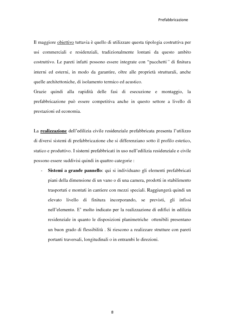 Anteprima della tesi: Utilizzo dei pannelli prefabbricati portanti nell'edilizia residenziale, Pagina 5
