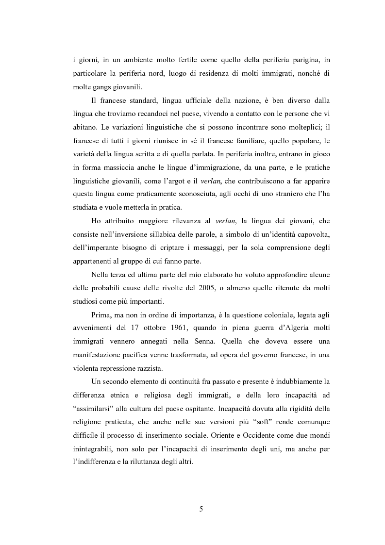 Anteprima della tesi: Les banlieues parisiennes, quartiers d'exil, Pagina 3