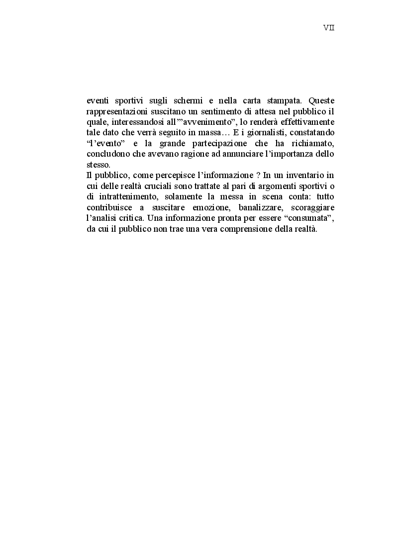 Anteprima della tesi: La redazione del sito Internet Eurosport e processi di attivazione nell'informazione sportiva, Pagina 5