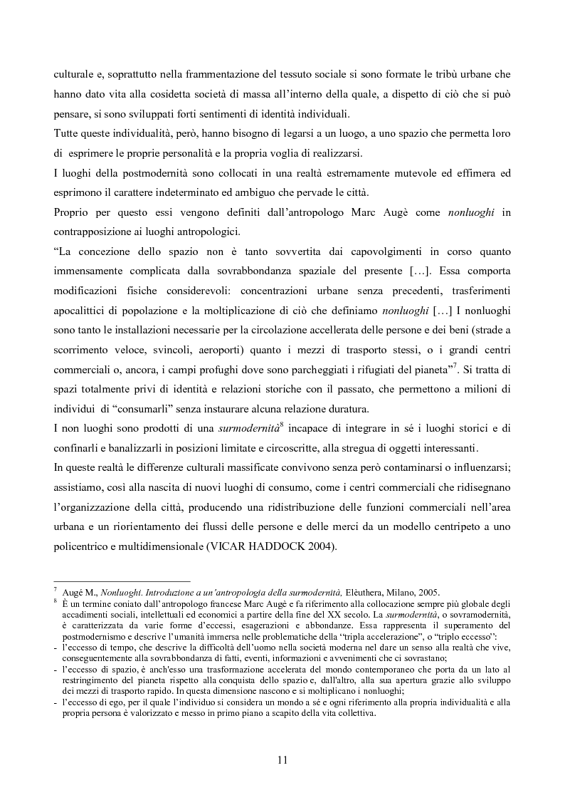 Anteprima della tesi: I mega eventi come strumenti di marketing urbano: il caso della riqualificazione di Valencia, Pagina 12