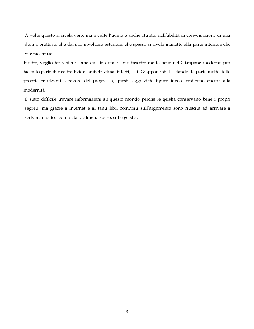 Anteprima della tesi: Geisha, l'arte di essere donna nel XXI secolo, Pagina 3