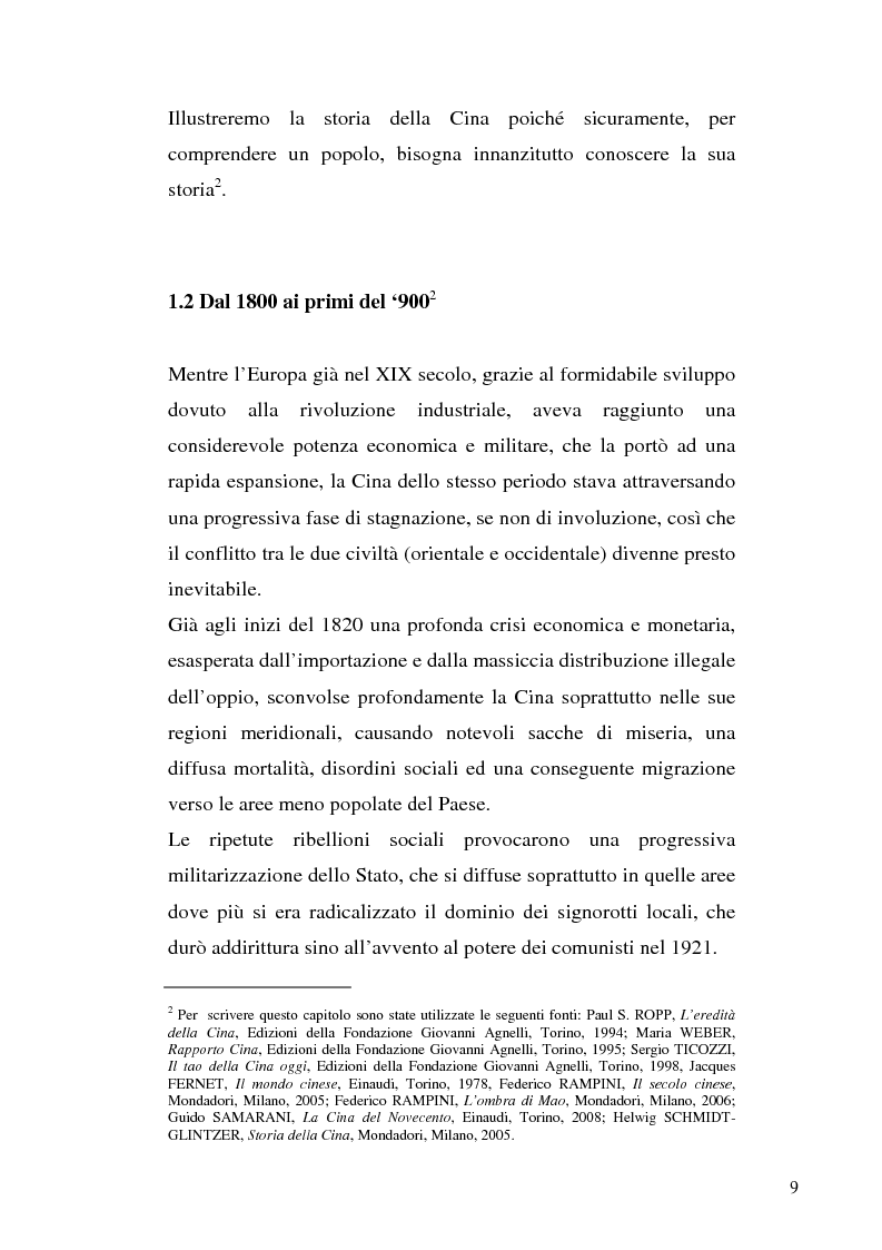 Anteprima della tesi: La Cina invade l'Africa. Storia, caratteristiche e conseguenze di un fenomeno epocale, Pagina 6