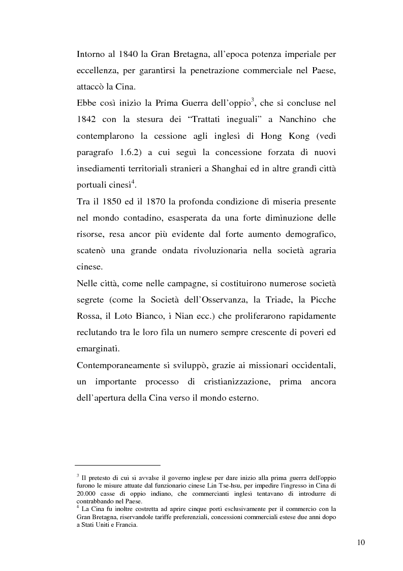 Anteprima della tesi: La Cina invade l'Africa. Storia, caratteristiche e conseguenze di un fenomeno epocale, Pagina 7