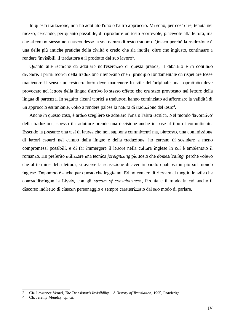 Anteprima della tesi: How It All Began - Le sfide nel tradurre Penelope Lively, Pagina 3