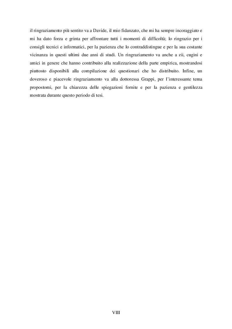 Anteprima della tesi: Responsabilità sociale d'impresa e reazioni del consumatore, Pagina 5