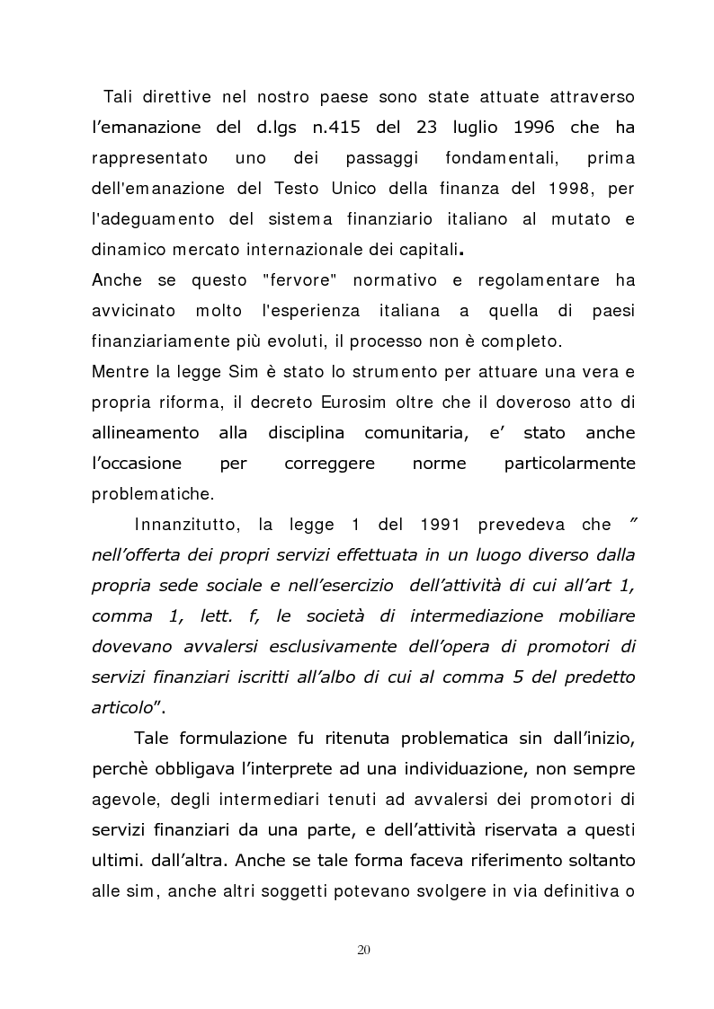 Anteprima della tesi: Promotore finanziario o Consulente fee only? Una possibile risposta la offre Fineco Bank, Pagina 14