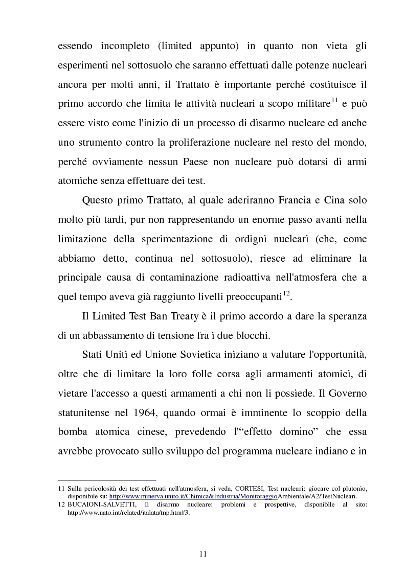 Anteprima della tesi: Il Trattato di Non Proliferazione Nucleare, Pagina 6