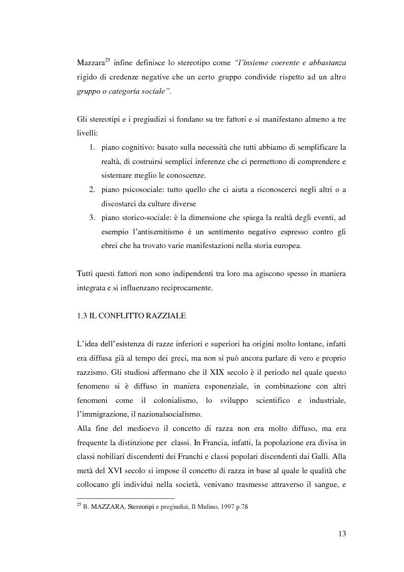 Anteprima della tesi: Cinema e cultura delle differenze, Pagina 7