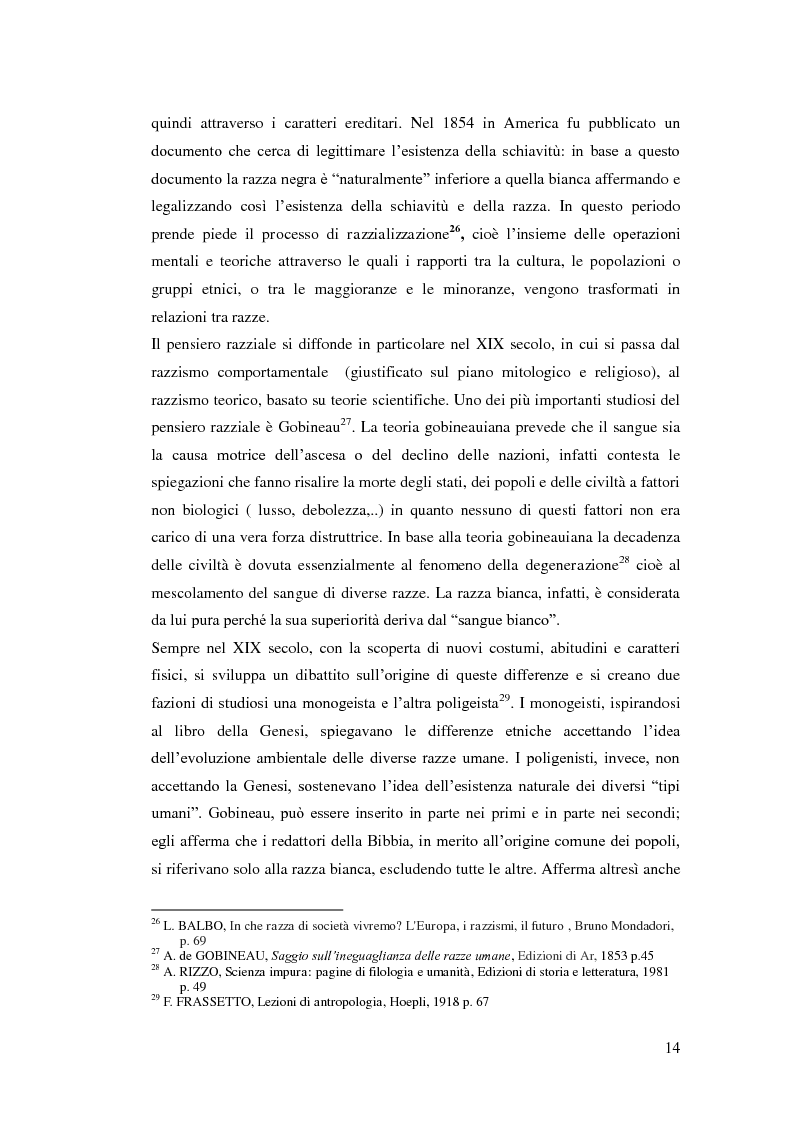 Anteprima della tesi: Cinema e cultura delle differenze, Pagina 8