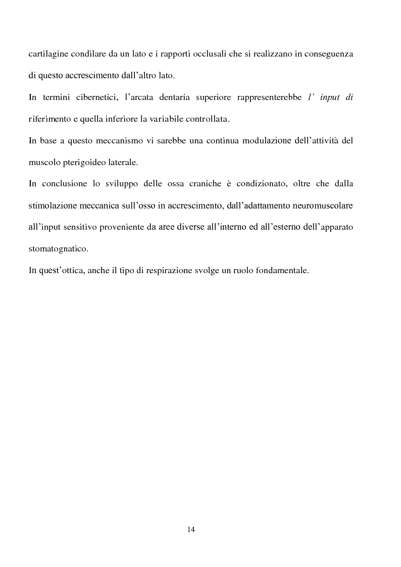 Anteprima della tesi: Postura e A.T.M: Indagini Strumentali, Terapia e Protocolli Clinici, Pagina 9