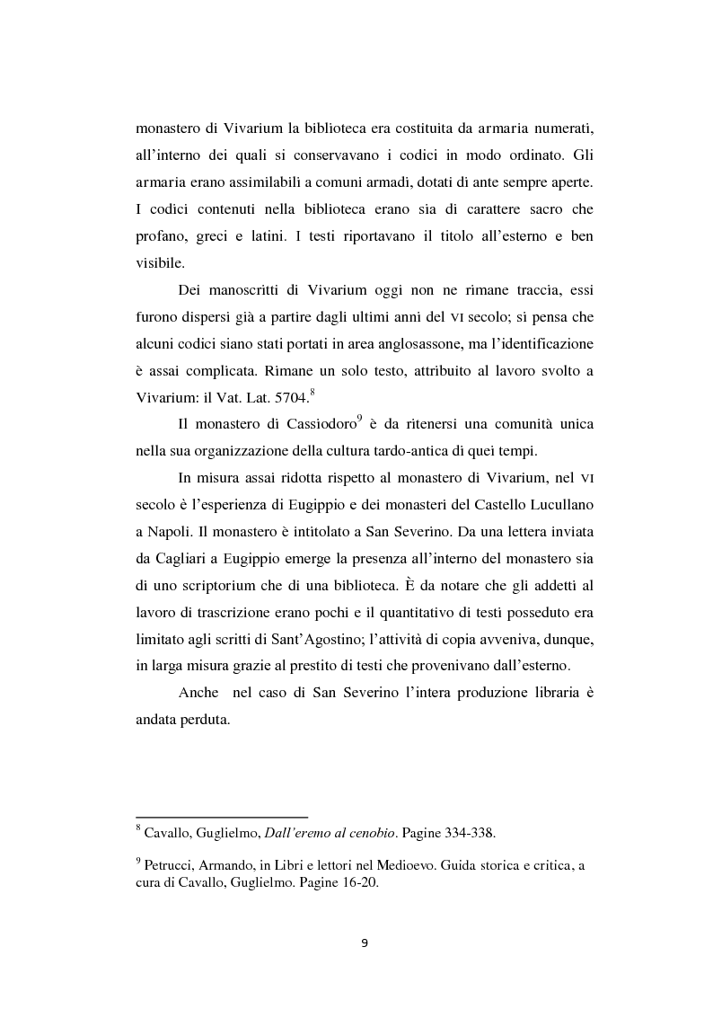 Anteprima della tesi: Il libro nel Medioevo, Pagina 7