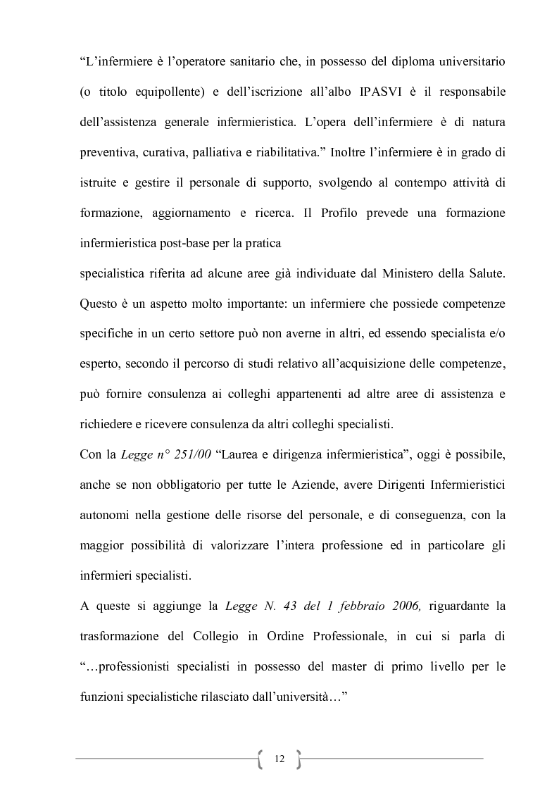 Anteprima della tesi: Il See and Treat: Evoluzione delle competenze dell'infermiere, Pagina 7
