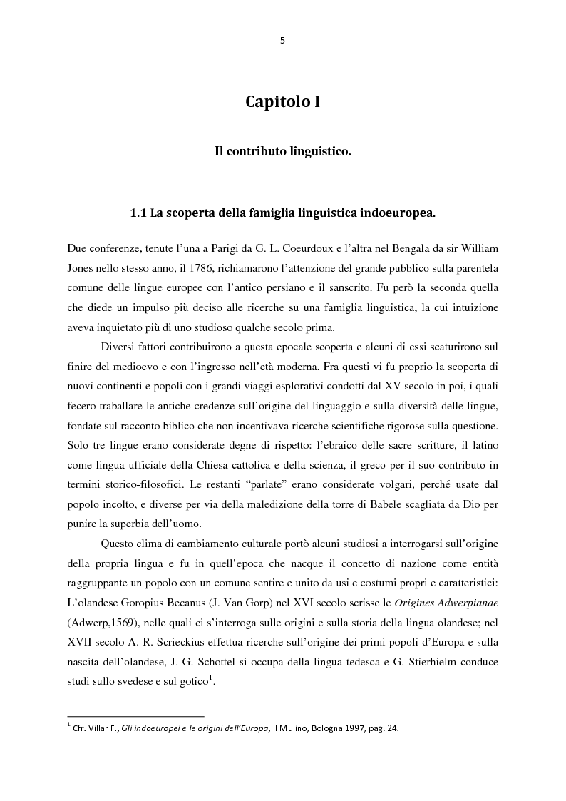 Anteprima della tesi: Costruzioni della "razza" attraverso la lingua: dal Volksgeist al nazionalsocialismo, Pagina 4