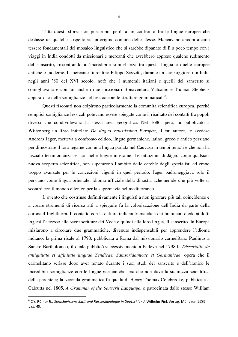 Anteprima della tesi: Costruzioni della "razza" attraverso la lingua: dal Volksgeist al nazionalsocialismo, Pagina 5