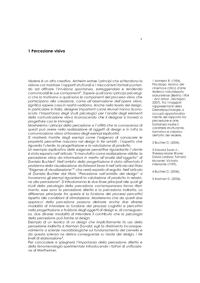 Anteprima della tesi: Progetto per l'aeroclub Beppe Albanese - Psicologia della percezione applicata e comunicazione visiva, Pagina 4