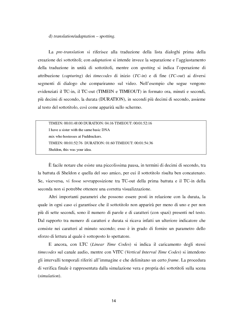 Anteprima della tesi: Dai sottotitoli ai corpora paralleli: un percorso metodologico, Pagina 11