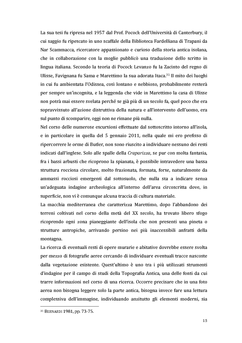 Anteprima della tesi: Indagini Archeologiche Strumentali nelle Acque di Marettimo, Pagina 14