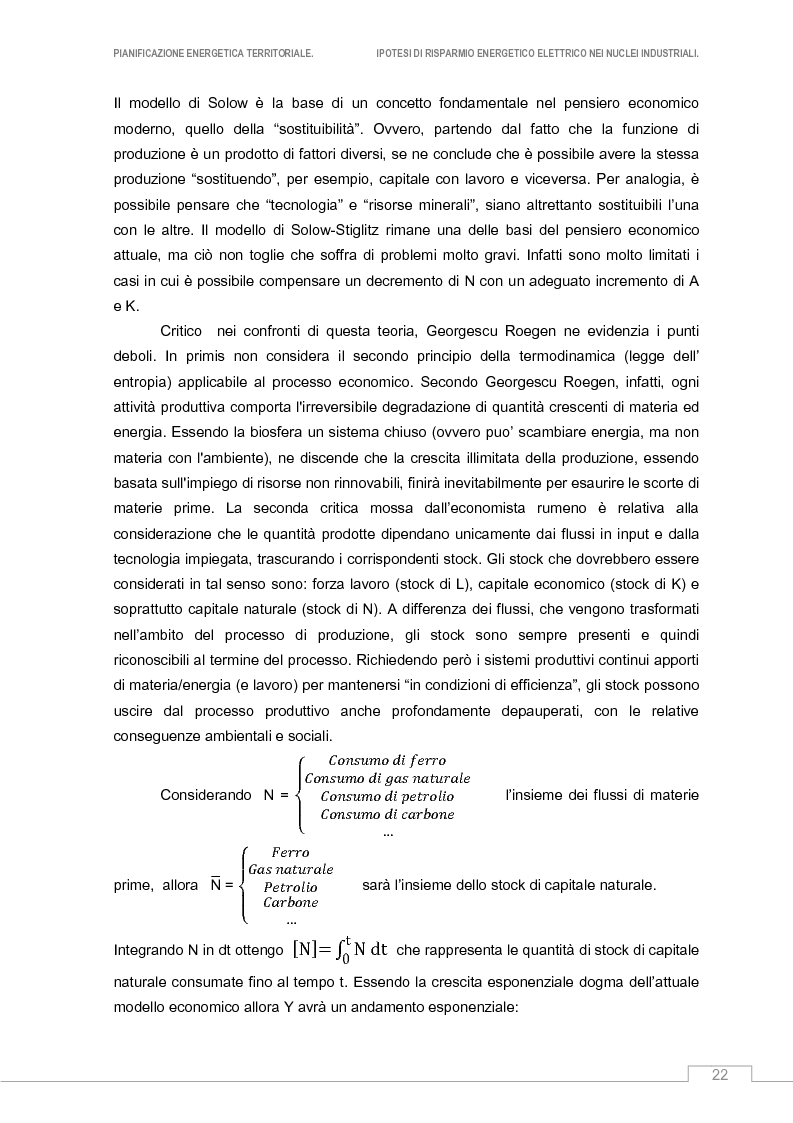 Estratto dalla tesi: Ipotesi di risparmio energetico elettrico nelle industrie